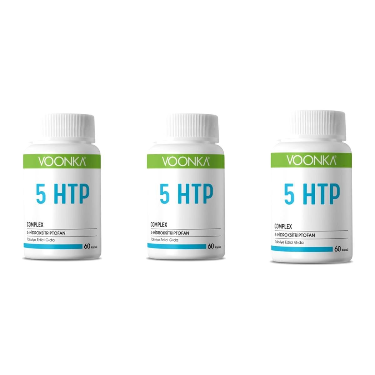 Voonka 5 Htp Complex 60 Kapsül 3 Kutu