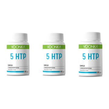 Voonka 5 Htp Complex 60 Kapsül 3 Kutu