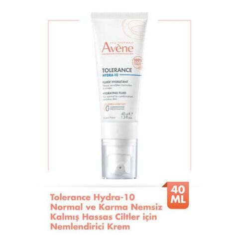Avene Tolerance Hydra-10 Hydrating Fluide 40 ml