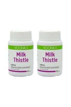 Voonka Milk Thistle 62 Kapsül 2 Kutu