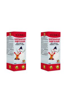 Voonka Sambucus Kids Şurup 150 ml 2 Kutu