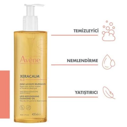 Avène Xeracalm A.D Lipid-Repleshing Cleansing Oil 400 ml