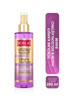 Bioblas Collagen Keratin Sıvı Saç Kremi 200 ml