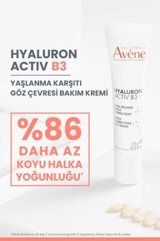 Avène Hyaluron Activ B3 Üçlü Düzeltici Gözaltı Kremi 15 ml