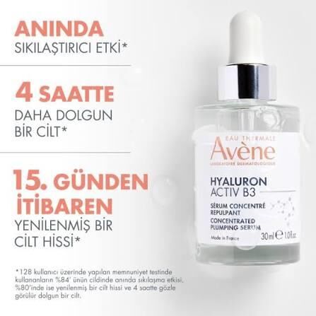 Avène Hyaluron Activ B3 Konsantre Dolgunlaştırıcı Serum 30 ml