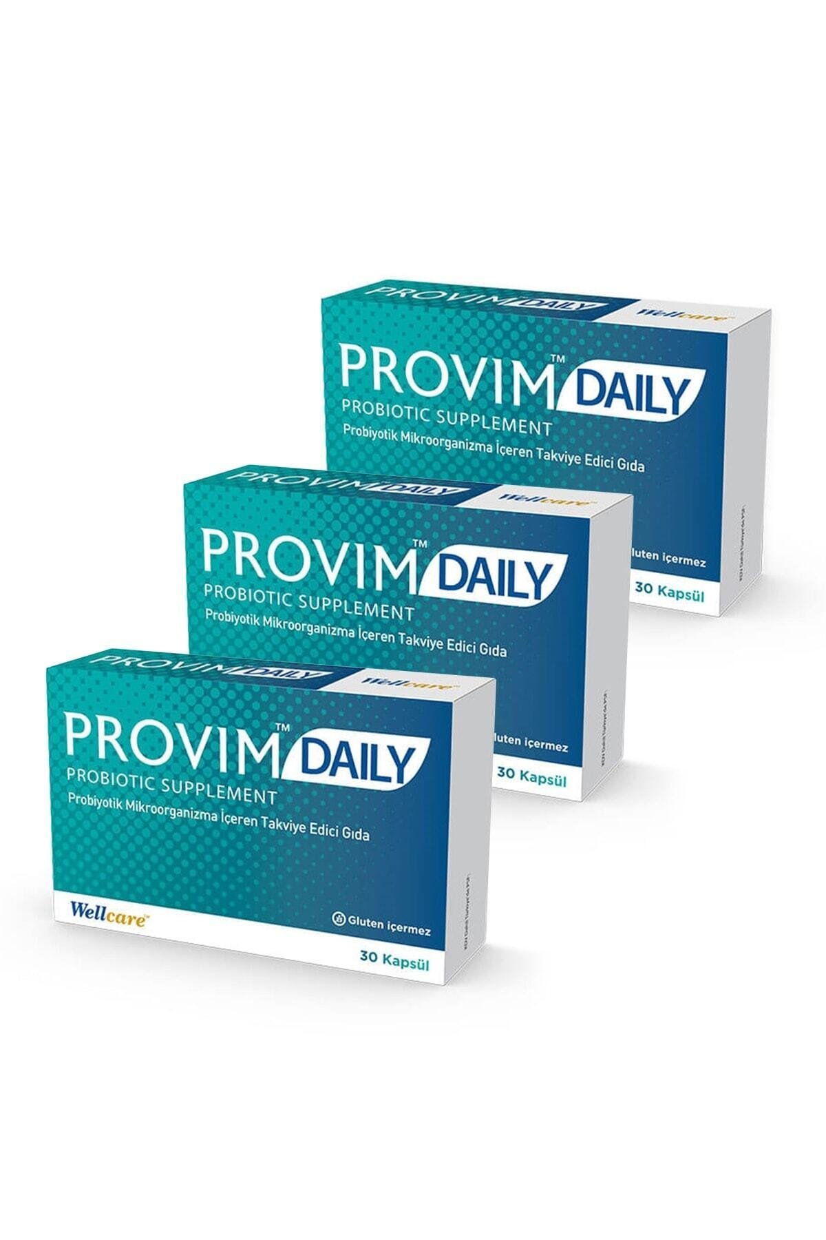 Wellcare Provim Daily 30 Kapsül 3 Kutu