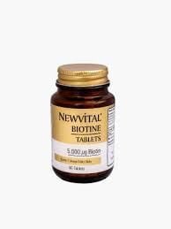 Newvital Biotine 5000 mcg 60 Tablet