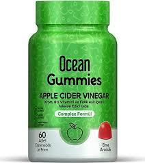 Ocean Gummies Apple Cider Vinegar 60 Çiğnenebiilir Jel