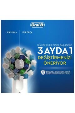 Oral-B Vitality 100 Cross Action White Şarjlı Diş Fırçası