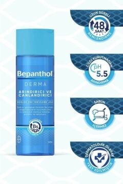 Bepanthol Derma Arındırıcı ve Canlandırıcı Günlük Yüz Temizleme Jeli 200 ml 3 Kutu