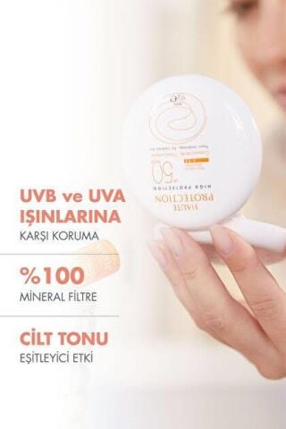 Avène Güneş Beige Compact Açık Renkli Fondöten SPF50 10 gr