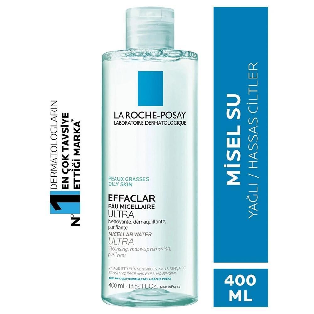 La Roche Posay Effaclar Micellaire Water Ultra Yağlı Ciltler için Misel Su 400 ml