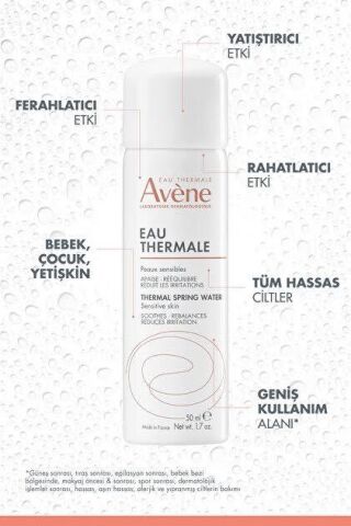 Avène Eau Thermale Thermal Spring Water 50 ml