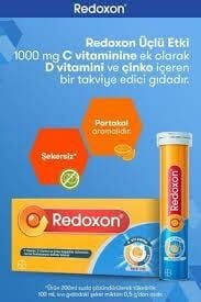 Redoxon 3'lü Etki 30 Efervesan Tablet