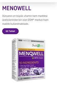 Suda Vitamin Menowell Women's Formula 60 Tablet