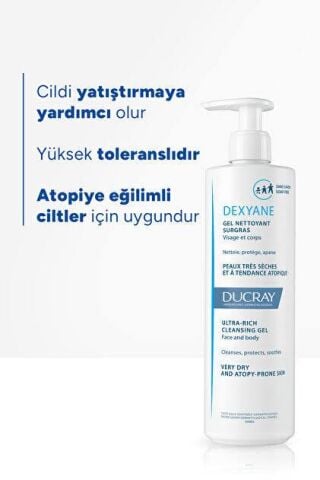 Ducray Dexyane Gel Nettoyant Ultra Rich Cleansing Gel 400 ml