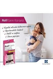 Roll Karın Korsesi Ayarlanabilir Bedenli