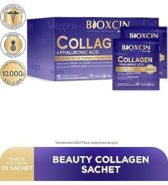 Bioxcin Beauty Collagen Hyaluronic Acid 30 Saşe