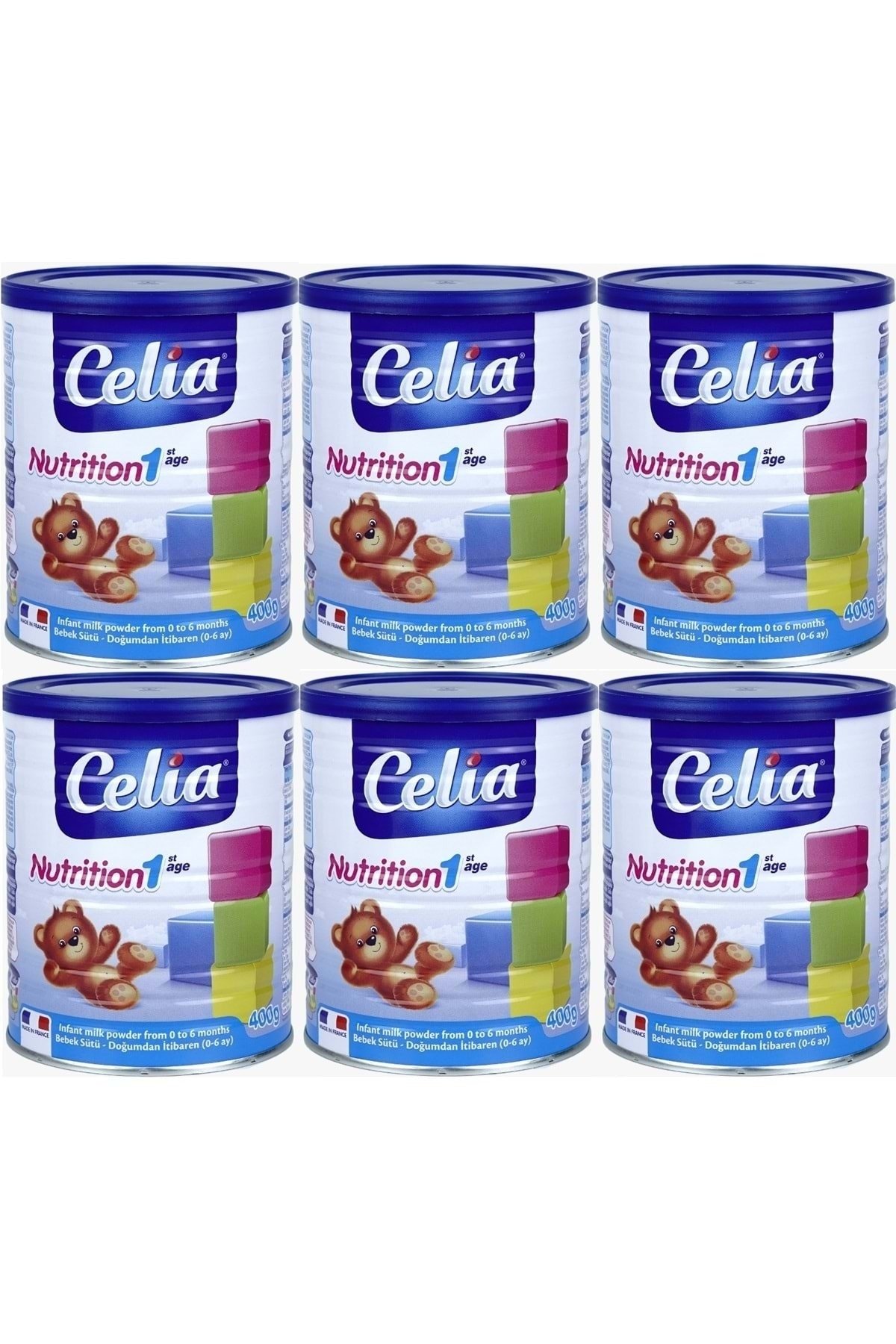 Celia Nutrition Mama No: 1  400 gr 6 Kutu