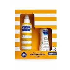 Mustela Set - Very High Protection Güneş Spreyi SPF50+ 200 ml + Losyon 100 ml