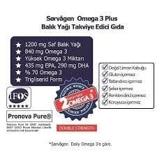 Sorvagen Omega 3 Plus Norveç Balık Yağı 60 Kapsül