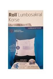 Roll Lumbosakral Korse Ayarlanabilir Bedenli