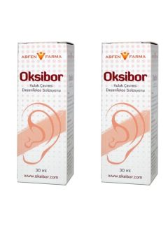 Abfen Farma Oksibor Kulak Damlası 30 ml 2 Kutu