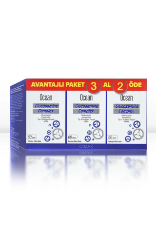 Ocean Glucosamine Complex 180 Kapsül - 3 Al 2 Öde