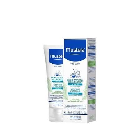 Mustela Soothing Comfort Chest Rub Rahatlatıcı Göğüs Balsamı 40 ml