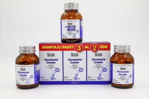 Ocean Glucosamine Complex 180 Kapsül - 3 Al 2 Öde