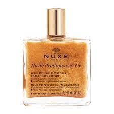 Nuxe Huile Prodigieuse OR Altın Parıltılı Yüz Vücut Saçlar İçin Çok Amaçlı Kuru Yağ 100 ml