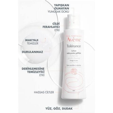 Avene Tolerance Lotion Jel Temizleme Losyonu 200 ml