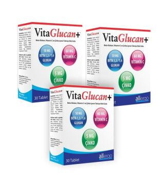 Vitaglucan Beta-Glucan 30 Kapsül 3 Kutu