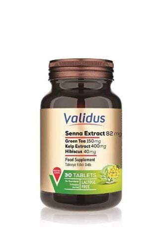 Validus Senna + Hibiscus + Green Tea + Kelp Extract 30 Tablet
