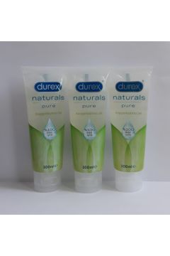 Durex Naturals Pure Kayganlaştırıcı Jel 100 ml 3 Kutu
