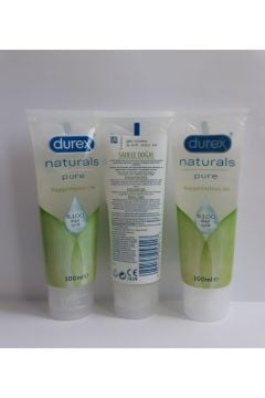 Durex Naturals Pure Kayganlaştırıcı Jel 100 ml 3 Kutu