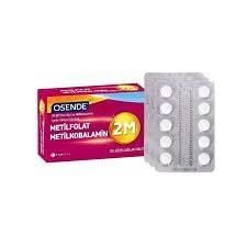 Osende 2M ODT Metilfolat & Metilkobalamin 30 Ağızda Dağılan Tablet