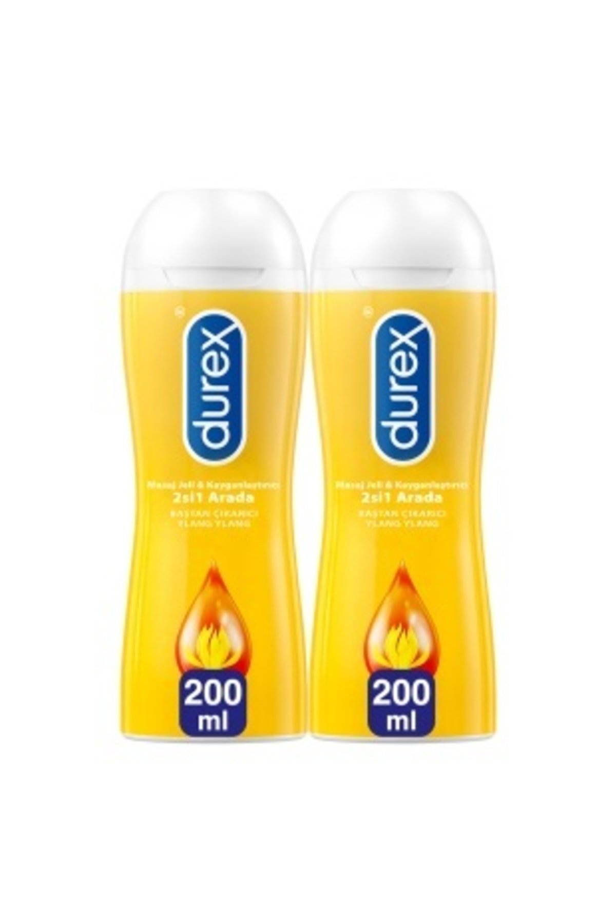 Durex Play Masaj Jeli 2 si 1 Arada Hassas 200 ml 2 Kutu