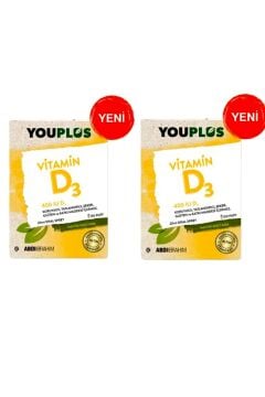 Youplus Vitamin D3 400ıe Oral Sprey 20 ml 2 Kutu