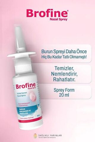 Brofine Xylitol İçeren Burun Spreyi 20 ml