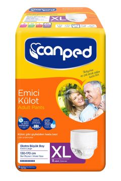 Canped Emici Külot xLarge 8'li