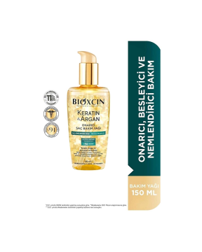 Bioxcin Saç Bakım Yağı Onarıcı Keratin & Argan 150 ml