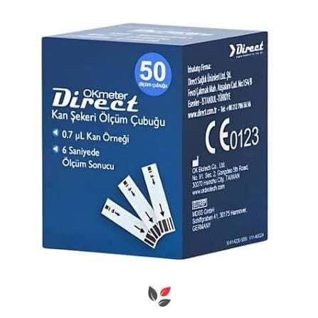Direct Okmeter Strip 50'li