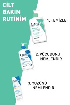 Cerave Foaming Cleanser Normal & Yağlıya Dönük Ciltler İçin 473 ml