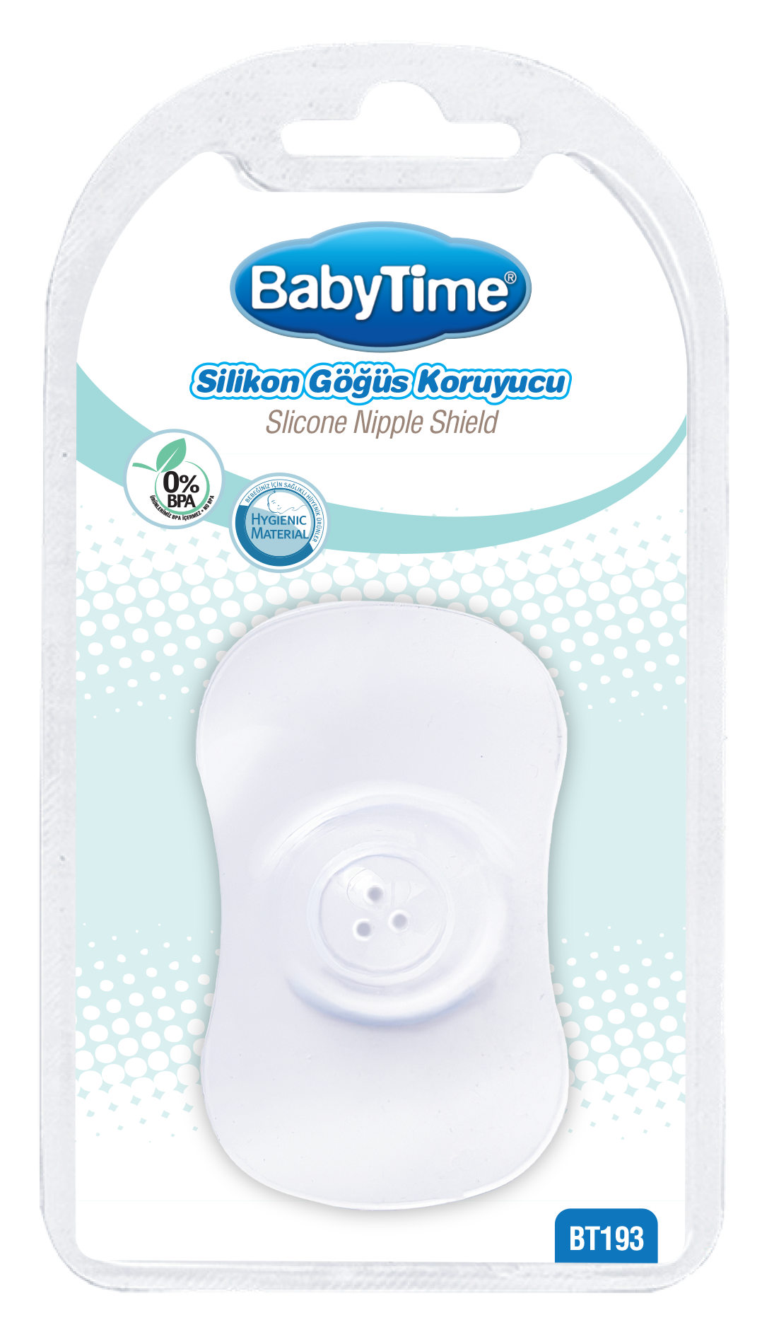 Baby Time Silikon Göğüs Koruyucu BT193
