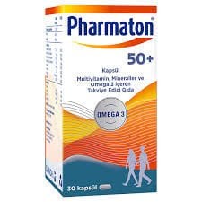 Pharmaton 50 Plus 30 Kapsül