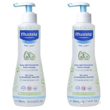 Mustela Durulama Gerektirmeyen Temizleme Sıvısı 300 ml 2 Kutu