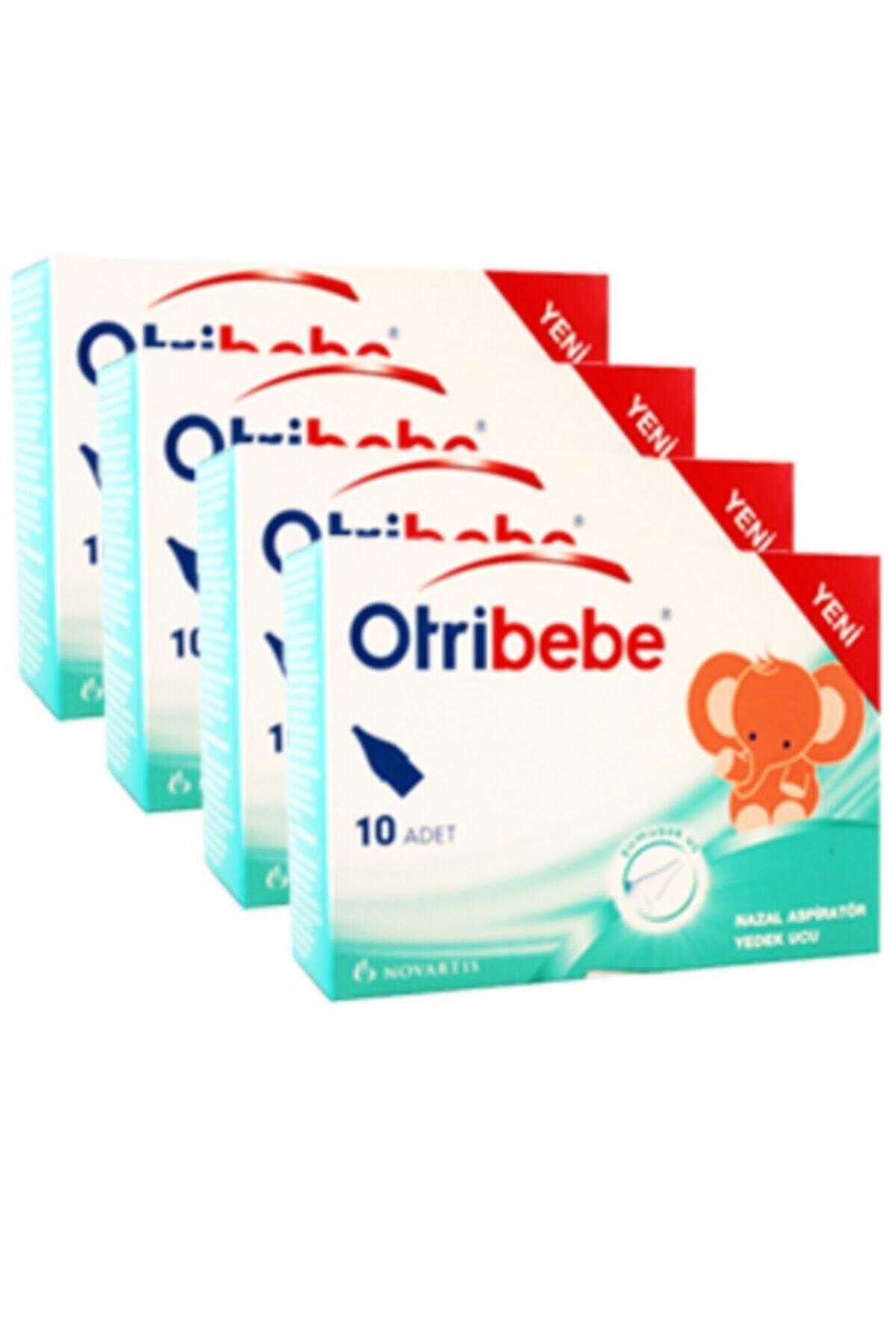 Otribebe Nazal Aspiratör Yedek Ucu 10'lu 4 Kutu