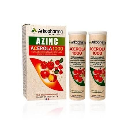 Arkopharma Azinc Acerola 1000 30 Tablet