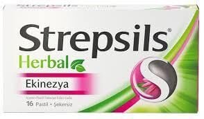 Strepsils Herbal Ekinezya 16 Pastil